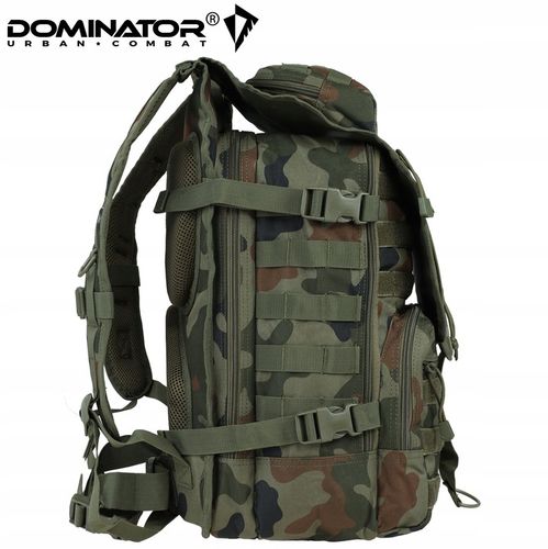 PLECAK WOJSKOWY TAKTYCZNY 45L DOMINATOR MOLLE MORO CAMO PL WOODLAND wz.93 na Arena.pl