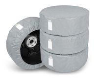 MOCNE Pokrowce na koła zima lato 14-17 cali 4 SZTUKI - KOMPLET