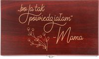 GRAWEROWANY Zestaw do wina PREZENT PERSONALIZOWANY dla mamy matki