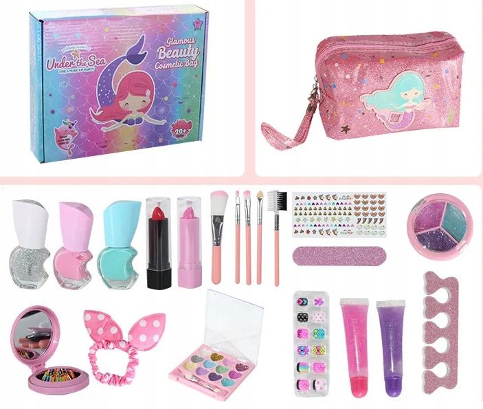 KUFEREK DO MAKIJAZU PINK NR:8076 zdjęcie 13