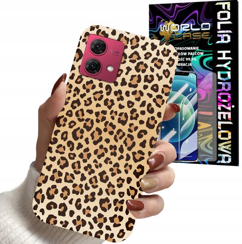 ETUI DO MOTOROLA EDGE 40 NEO - PANTERKA WZORKI MODNE WZORY + FOLIA na Arena.pl