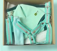 WIOSENNY BOX Z AKCESORIAMI DLA HOBBY HORSE A3 - MIĘTOWY