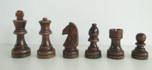 Szachy drewniane Orion 38 wersja intarsja, warto na Arena.pl