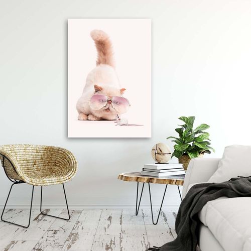 Plakat, Kot i mysz 40x60 na Arena.pl