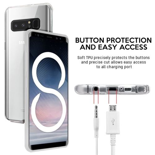 Etui Samsung Galaxy Note 8 (2017) (przezroczysty) na Arena.pl