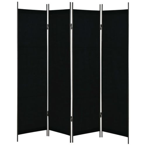 Parawan 4-Panelowy, Czarny, 200 X 180 Cm na Arena.pl