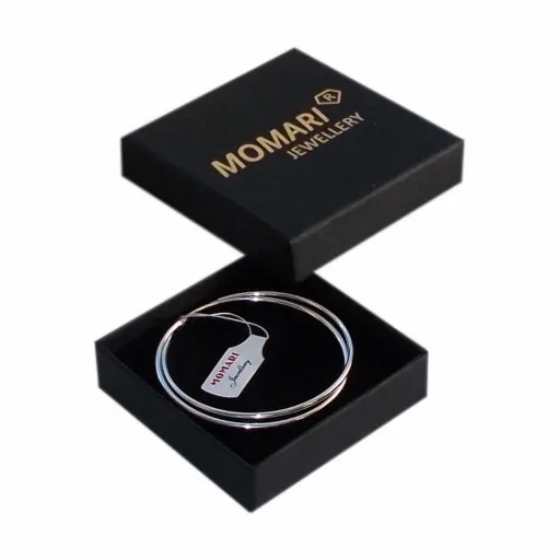 SREBRNE KOLCZYKI KOŁA KÓŁKA 5 CM zdjęcie 2