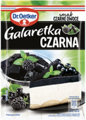 DR OETKER GALARETKA CZARNA 72G CZARNE OWOCE