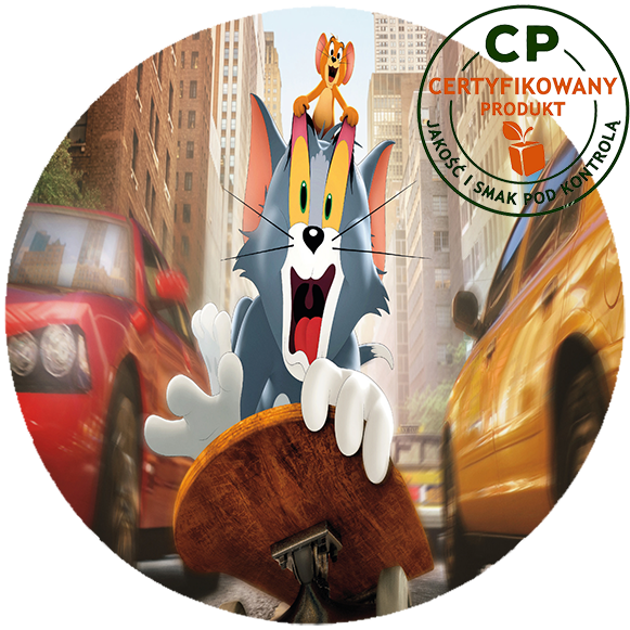 Opłatek na tort Tom i Jerry zdjęcie 1