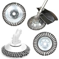 SZCZOTKA DO KOSY SPALINOWEJ DO OBRZEŻY KOSTKI ORAZ PŁYT 200 x 25,4 MM