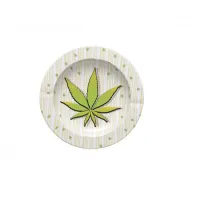 popielniczka metalowa cannabis iv