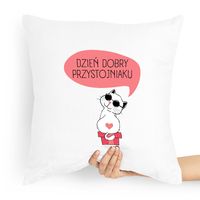 Poduszka Dla Chłopaka Dzień Dobry Przystojniaku Z Nadrukiem Ze Zdjęciem