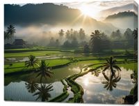 Obraz 90x70cm Świt nad Tarasami