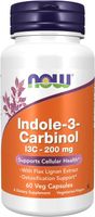 Now Foods INDOLE-3-CARBINOL I3C 200mg, 60 kaps.