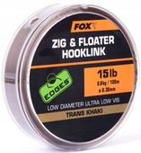 2 x MATERIAŁ PRZYPONOWY FOX ZIG FLOATER HOOKLINK 15lb