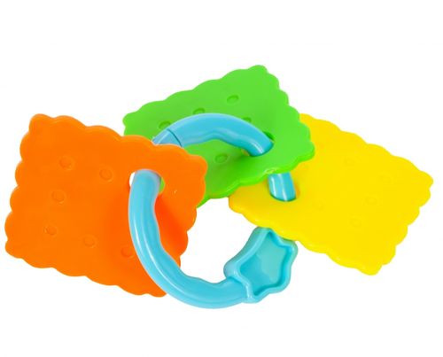 Grzechotki Gryzaki Zestaw dla Malucha + Pojemnik Skarbonka Krówka na Arena.pl