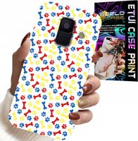 ETUI DO SAMSUNG A6 2018 - ŁAPKI KOŚCI PIES PATROL BAJKI + SZKŁO