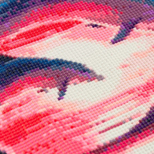 HAFT DIAMENTOWY MALOWANIE DIAMENTAMI 3D delfiny zdjęcie 7