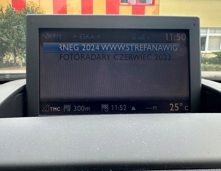 MAPA KARTA RNEG MYWAY WIP NAV PEUGEOT CITROEN 2024 zdjęcie 2