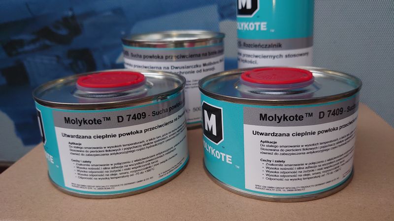 Powłoka na tłoki Molykote D 7409 zdjęcie 1