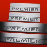 Listwa progowa NISSAN QASHQAI MK2 PREMIER Stal nierdzewna 304 mat 4szt