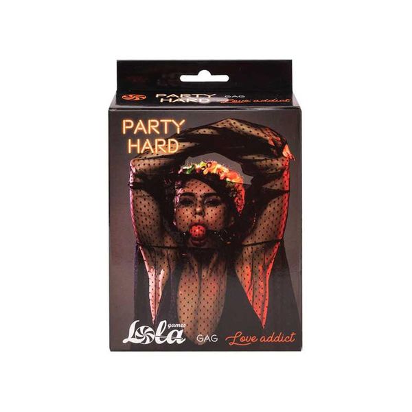 Gag Party Hard Love Addict Red zdjęcie 2