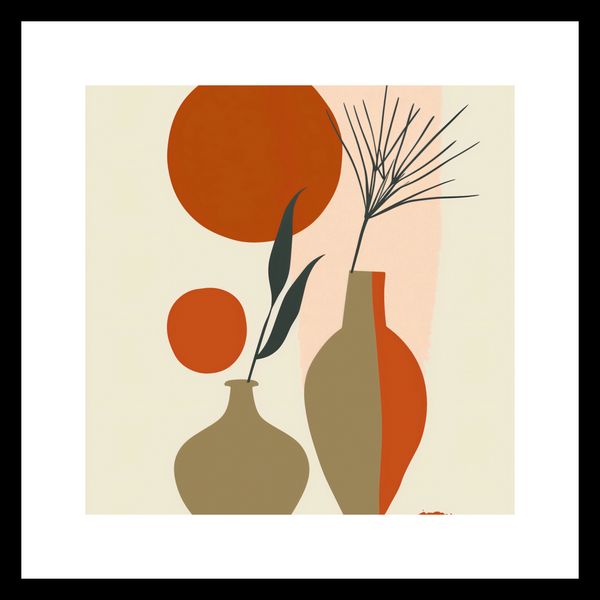 Plakat 20x20cm Wazy w Czerwieni zdjęcie 3