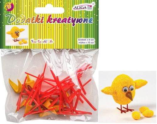 dodatki kreatywne NÓŻKI I DZIÓBKI | WKZ-9923 na Arena.pl