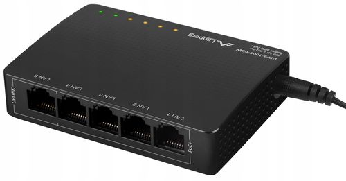 Switch PoE+ Lanberg 5x 1Gb 4x PoE na Arena.pl