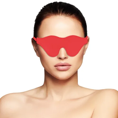 darkness red eye mask - regulowana, anatomiczna, pcv na Arena.pl