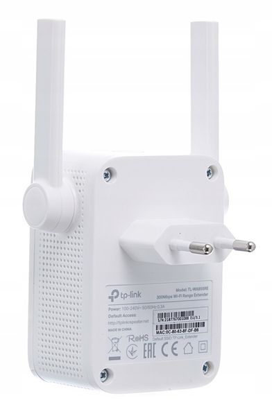 TP-Link TL-WA855RE WZMACNIACZ Wi-Fi REPEATER DBGK zdjęcie 15