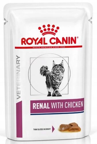 Weterynaryjna karma dla kotów ze schorzeniami nerek Royal Canin Kurczak 85g na Arena.pl