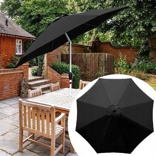 Zamienne pokrycie do parasola ogrodowego, antracytowe, 300 cm na Arena.pl