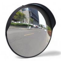 Lustro Drogowe Magazynowe Parkingowe Sferyczne 30cm + UCHWYT