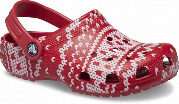 Dziecięce Buty Klapki Chodaki Crocs Classic Hilday Sweater Clog 24-25 zdjęcie 1