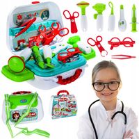 Mały Lekarz Doktor Zestaw Lekarski W Torebce Dla Dzieci Do Zabawy PREZENT