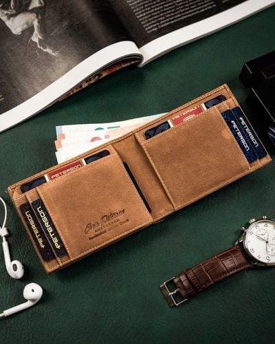 PETERSON mały portfel etui na karty RFID prezent na Arena.pl