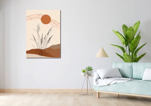 Obraz 70x100cm Złote Źdźbła na Arena.pl