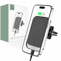 UCHWYT SAMOCHODOWY NA TELEFON Z ŁADOWARKĄ INDUKCYJNĄ MAGSAFE TECH-PROTECT C