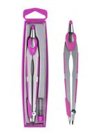 cyrkiel w etui metalowy 2-elementowy fun&joy - różowy
