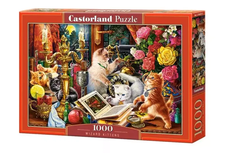 Puzzle 1000 elementów. Wizard Kittens zdjęcie 1