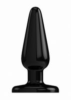 butt plug - basic - 5 inch - black