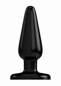 butt plug - basic - 5 inch - black