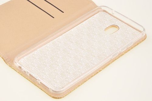 Etui Shining Book do Xiaomi Redmi 8A złoty na Arena.pl