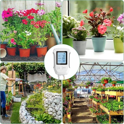 Miernik pH gleby 3w1 tester wilgotności ziemi i podłoża dokładny na Arena.pl