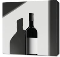 Obraz 60x60cm Butla Wina