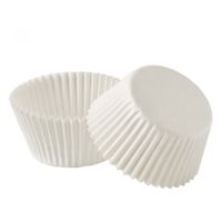 FOREMKI PAPILOTKI 50x35 mm białe PA 100 szt