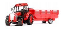 Traktor zdalnie sterowany Dromader 02940 czerwony