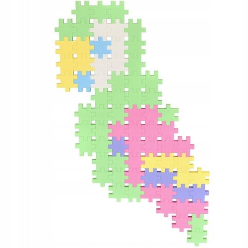 KLOCKI KONSTRUKCYJNE Dla Dzieci Wafle MELI Minis Pastel 400 elementów na Arena.pl