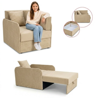 Łóżko dziecięce sofa kanapa beżowy welur Denis 3B Family Meble
